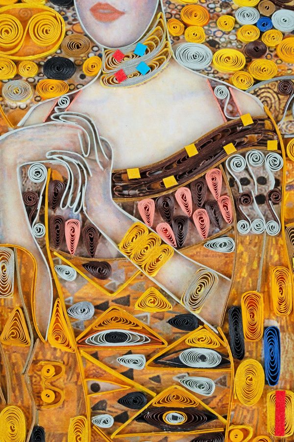 Framed Art-Size Artist Series - The Lady in Gold, Klimt For Sale - Image 5