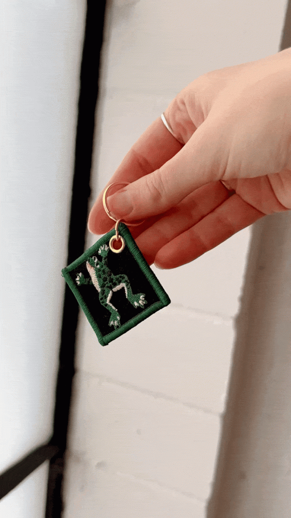 I m A Lil Jumpy - Embroidered Keychain For Cheap - Image 2