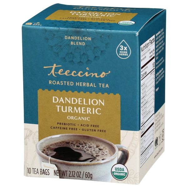 Dandelion Turmeric Roasted Herbal Tea For Cheap - Image 3