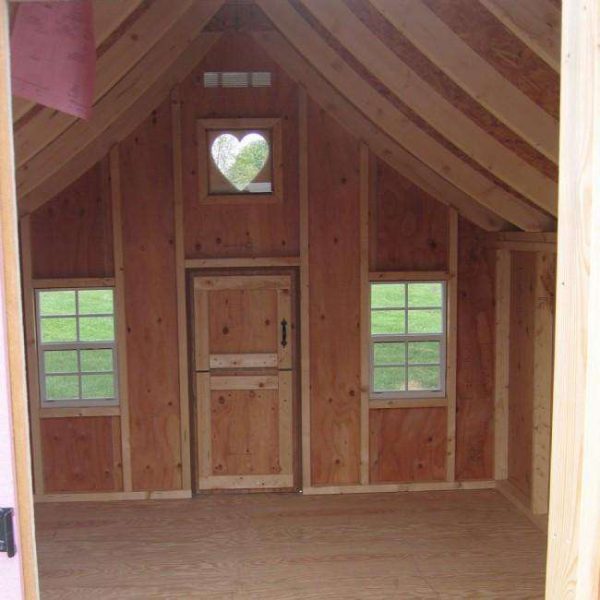 Little Cottage Company 8 ft. x 12 ft. Gingerbread Wood Playhouse DIY Kit New on Sale - Image 2