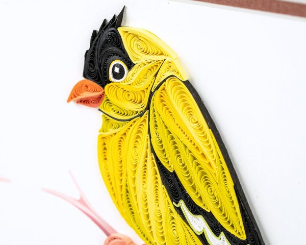 LTD Vietnam Art Series - Quilled Cardinals For Cheap - Image 3